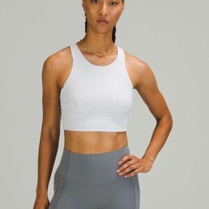 NWOT Lululemon Wunder Train Long-Line Bra *Medium Support Crunch Starlight
